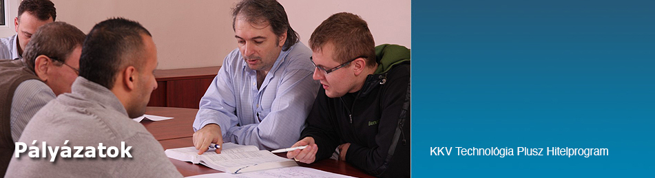 Pályázatok – KKV Technológia Plusz Hitelprogram